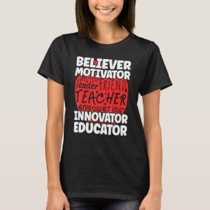 Terug Naar School Gelover Motivator Innovator Onde T-shirt
