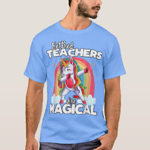 Terug naar school Gepensioneerd Teacher Squad Unic T-shirt
