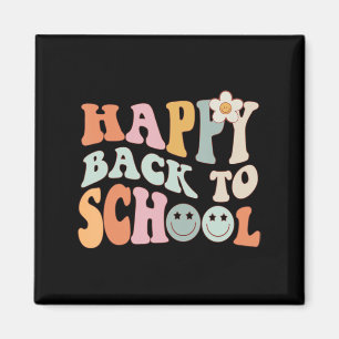 Terug naar school Gnoovy Retro eerste dag S Magneet