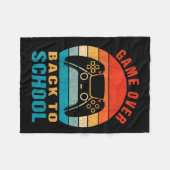 Terug naar school grappig spel over schoolgeld fleece deken (Voorkant (Horizontaal))