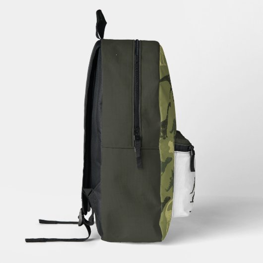 Terug naar school Green Dino thema Gedrukte rugzak (Links)