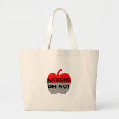 Terug naar school grote tote bag (Voorkant)