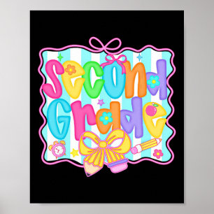 Terug naar school Hallo Tweede Klas Team 2e Klas B Poster
