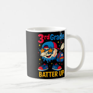 Terug naar school honkbal ijs druppel eerste schoo koffiemok
