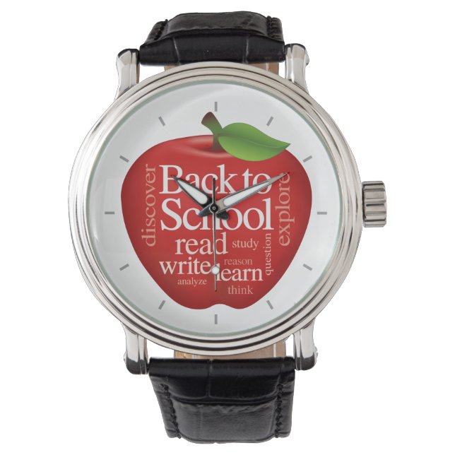 Terug naar School Horloge (Voorkant)