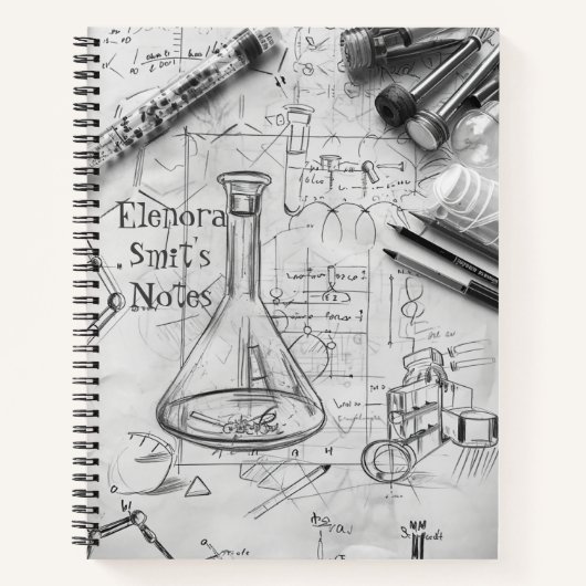 terug naar school I Wetenschap 10 Notitieboek (Voorkant)
