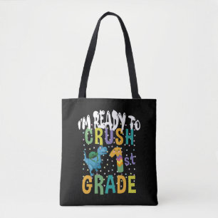 Terug naar school ik ben klaar om de 1e klas Dino Draagtas