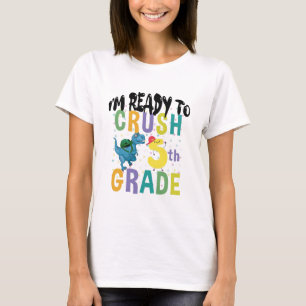 Terug naar school ik ben klaar om de 5e klas te kr t-shirt