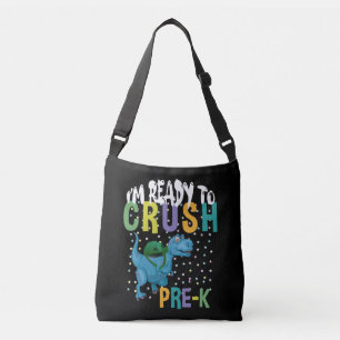 Terug naar school Ik ben klaar om de kleuterschool Crossbody Tas