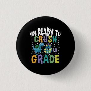 Terug naar school ik ben klaar om groep 6 te krake ronde button 3,2 cm