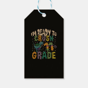 Terug naar school ik ben klaar om te rocken 11e kl cadeaulabel