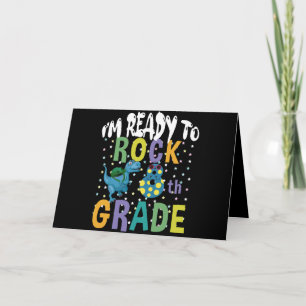 Terug naar school ik ben klaar om te rocken 8e lee kaart