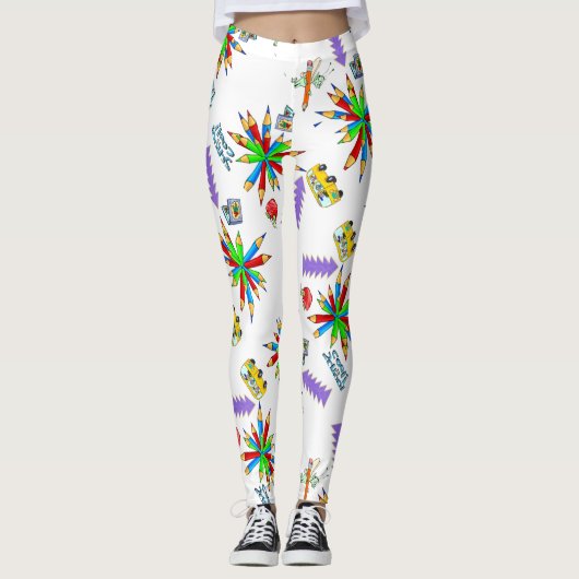 Terug naar school is Cool Leggings (Voorkant)