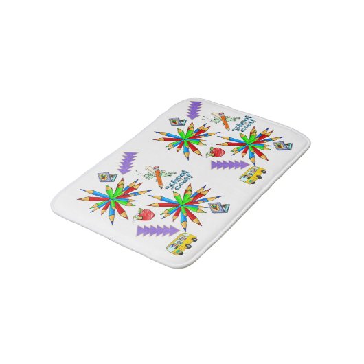 Terug naar school is Cool Shower Mat badkamer (Gekanteld)