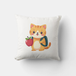 Terug naar school Kat - no6 Kussen