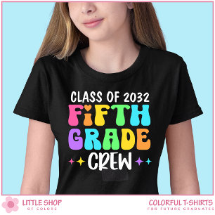 Terug naar school Klas van 2032 Vijfde klas T-shirt