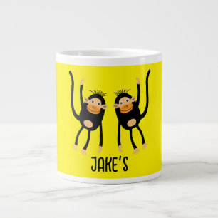 Terug naar school kleine aap extra grote beker