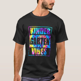 Terug naar school kleuterklas sfeer 1e dag leraar t-shirt