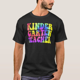 Terug naar school kleuterleidster Tie Dye T-shirt