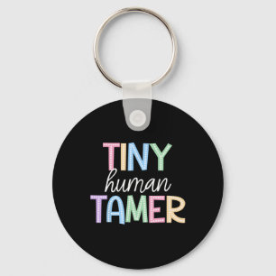Terug naar school kleuterleidster vrouwen outfits sleutelhanger