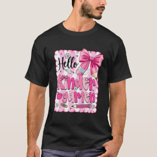 Terug naar school kleuterschool Coquette potlood B T-shirt