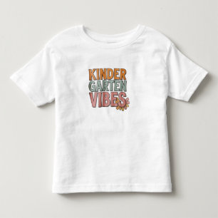 Terug naar school kleuterschool Pre K eerste leerj Kinder Shirts