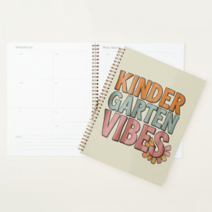 Terug naar school kleuterschool Pre K eerste leerj Planner