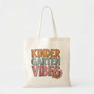 Terug naar school kleuterschool Pre K eerste leerj Tote Bag