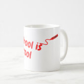 Terug naar school koffiemok (Voorkant rechts)