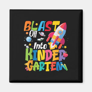 Terug naar school lancering in de kleuterklas Cute Magneet