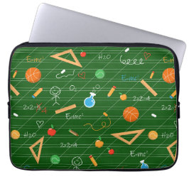 Terug naar school laptop sleeve
