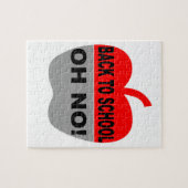 Terug naar school legpuzzel (Horizontaal)