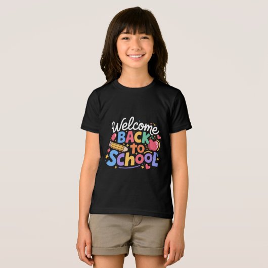 Terug naar School Leraar Eerste Dag van de School  Tri-Blend Shirt (Voorkant volledig)