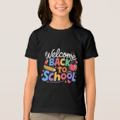 Terug naar School Leraar Eerste Dag van de School  Tri-Blend Shirt (Voorkant)