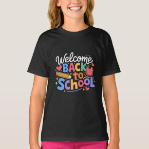 Terug naar school leraar eerste schooldag Grappig T-shirt