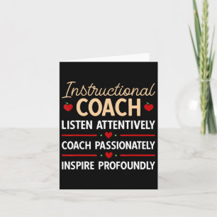 Terug naar school Leraar Instructiecoach Kaart