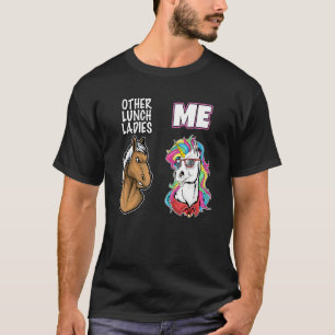 Terug naar school Lunch Lady Cafetaria Worker Cool T-shirt