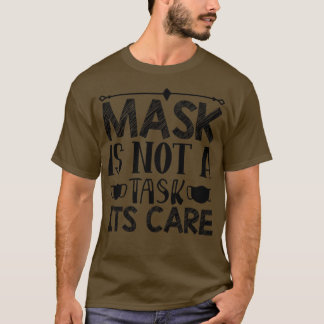 Terug naar school - Masker is geen taak die het om T-shirt