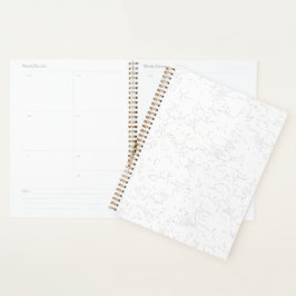 Terug Naar School Minimalistische Stijl Planner