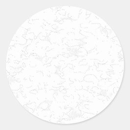 Terug Naar School Minimalistische Stijl Ronde Sticker