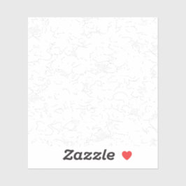 Terug Naar School Minimalistische Stijl Sticker