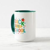 Terug naar school mok (Voorkant links)