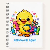 Terug naar school Mooie Kinderen Spiraal Notebook