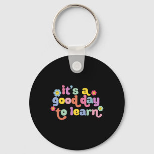 Terug naar school Motivatie Het is een goede dag o Sleutelhanger