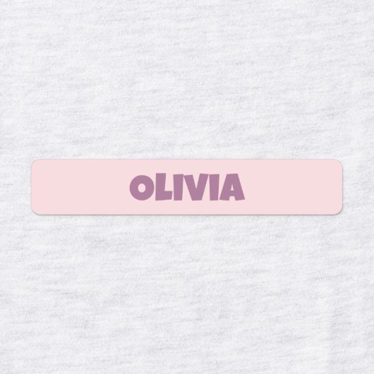 Terug naar School Naam Labels voor Kinderkleding (Design 2)