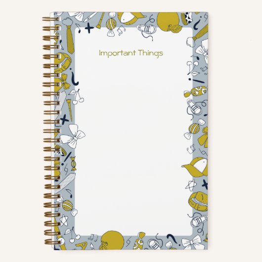 Terug naar school Notities | Grappige leraar en Ki Notitieboek (Voorkant)