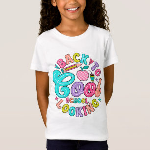 Terug naar school op zoek, kleuterschool T-shirt