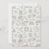 Terug naar school open huis Uitnodiging (Achterkant)