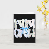 Terug naar school Para Crew ParaProfessional Para  Kaart (Gele Bloem)