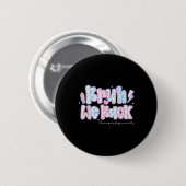 Terug naar school paraprofessionals potlood terug ronde button 5,7 cm (Voorkant /achterkant)